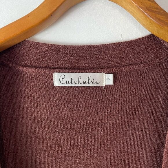 Open cardigan color block by cutekolve - Picture 2 of 7